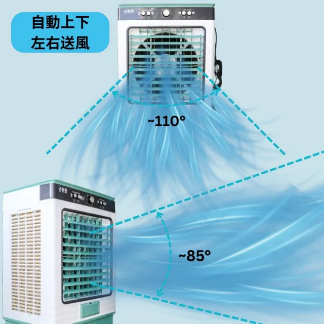 勳風】80L冰風暴工業級商用水冷扇/移動式冰晶水冷循環涼風扇(HFA-K8080