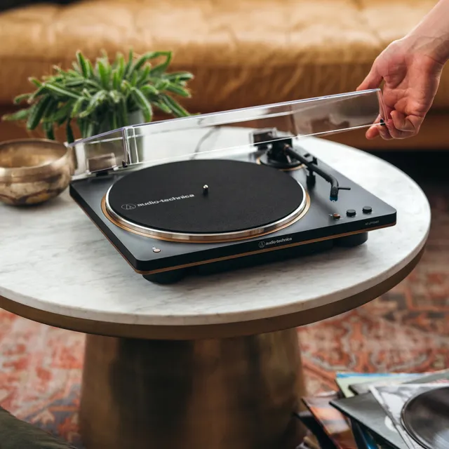 【audio-technica 鐵三角】AT-LP70XBT(全自動 皮帶驅動式 黑膠唱盤機)
