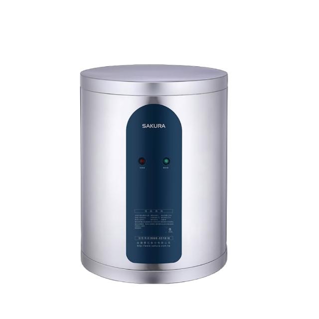 SAKURA櫻花牌 EH-0630 SAKURA櫻花牌 EH-0630 電熱水器,型號EH0630AL6,電能式排氣,採用機械控溫與電熱管加熱方式,提供安全穩定熱水供應。能源效率第四級,適用220V電壓,BSMI許可字號R51085,全機1年保固。產自其他國家,適閤家庭日常使用,高效節能的電熱水器選擇。