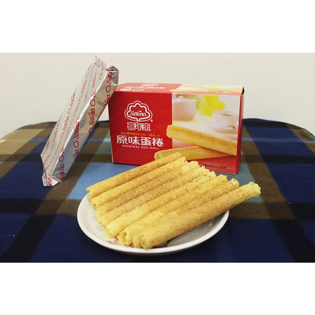 【喜年來】原味蛋捲經濟包(192g)  