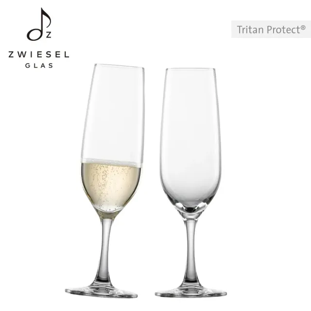 【ZWIESEL GLAS】ZWIESEL GLAS Congresso 酒杯任選 2入禮盒組(紅酒杯/白酒杯/香檳杯/氣泡杯)
