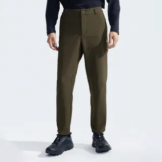 【The North Face 官方旗艦】北面男款綠色防風DWR防潑水休閒戶外徒步褲｜83OQ21L