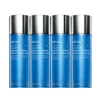 【DR.WU 達爾膚】玻尿酸保濕精華化妝水150ML(清爽型 4入組)