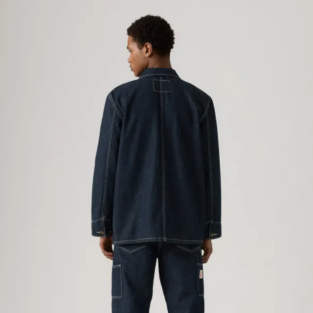 【LEVIS】Workwear 工裝系列 Berkley 牛仔工作外套 / 原色 男生上衣 熱賣單品 003B0-0000