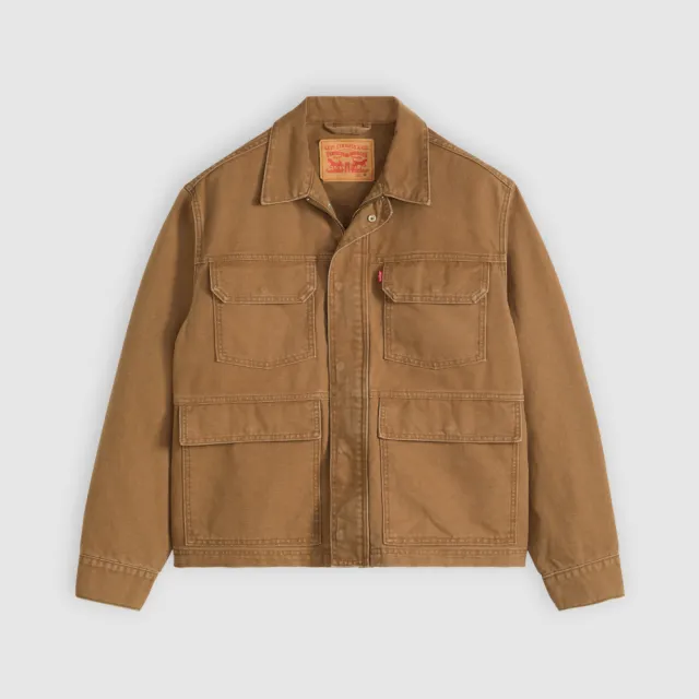 【LEVIS】工裝牛仔外套 / 經典4蓋袋 / 復古風格 男生上衣 熱賣單品 002WW-0001