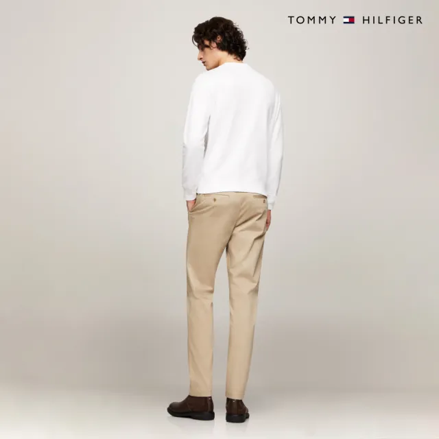 【TOMMY HILFIGER】官方旗艦館 基本款圓領衛衣 _裸色