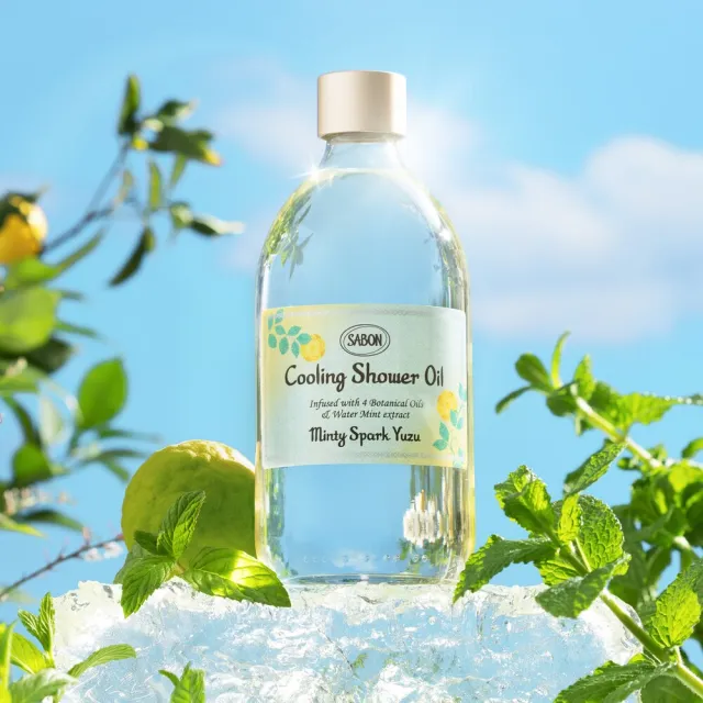 【SABON】官方直營 沁柚莫西多三部曲限量組(沐浴油500ml+身體磨砂膏320g+保濕護手身體凝凍200ml)