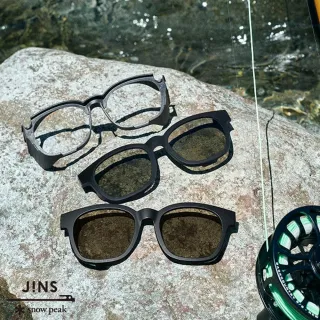 【JINS】x Snow Peak 2025聯名眼鏡 釣魚專用套組 不含鏡框(CSWP-1)