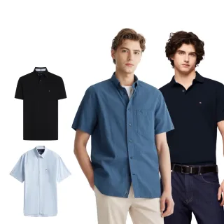 【Tommy Hilfiger】官方旗艦館 男款 精選Polo衫 x 襯衫 多款任選