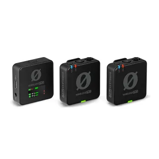 【RODE】WIRELESS PRO 一對二無線麥克風 專業版(公司貨-再送BASEUS快充數據線)