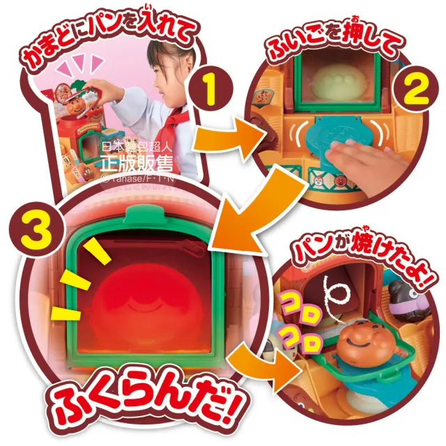 【ANPANMAN 麵包超人】官方商店  NEW 窯烤好味道☆果醬叔叔的現烤麵包工廠