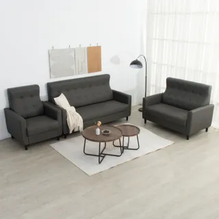 【IDEA】Maison舒適支撐高背皮革沙發套組/皮沙發/沙發椅(1+2+3人座)