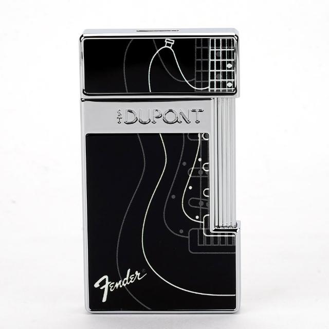 【S.T.Dupont 都彭】× Fender 搖滾傳奇聯名 Slimmy 黑漆打火機(028025)