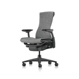 【Herman Miller】Embody 中厚布 - 黑框灰布｜世代家具｜原廠授權代理商(人體工學椅/電腦椅)