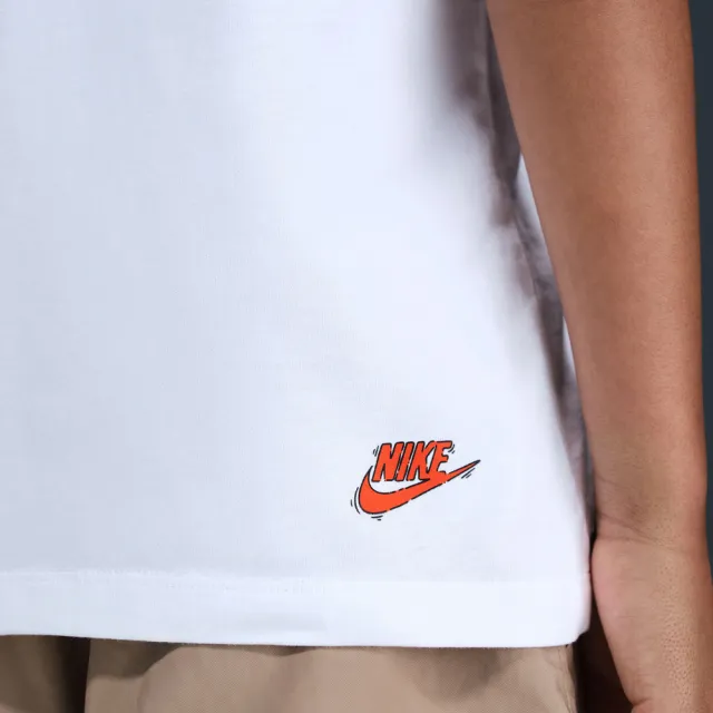 【NIKE 耐吉】短袖上衣 童裝 大童 男女童 K NSW TEE BOXY PKT 白 HV5225-100