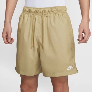 【NIKE 耐吉】短褲 男 6吋運動褲 AS M NK CLUB FLOW SHORT 卡其 FN3308-297