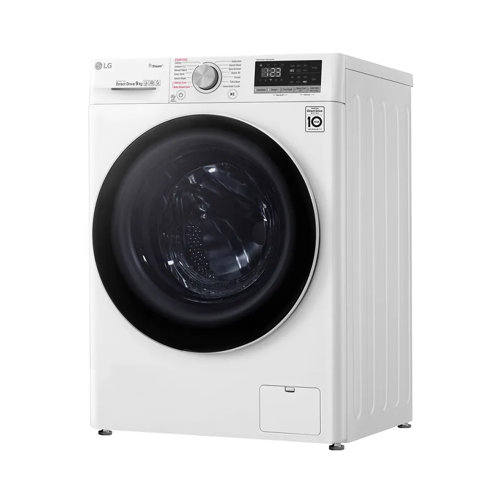 【LG 樂金】家電速配9公斤◆WiFi蒸氣洗脫烘變頻滾筒洗衣機(WD-S90VDW)