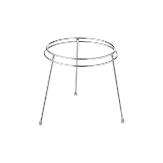 【SHIMOYAMA 霜山】304不鏽鋼圓形可拆式垃圾袋架(塑膠袋掛架/廚餘架/迷你垃圾桶)