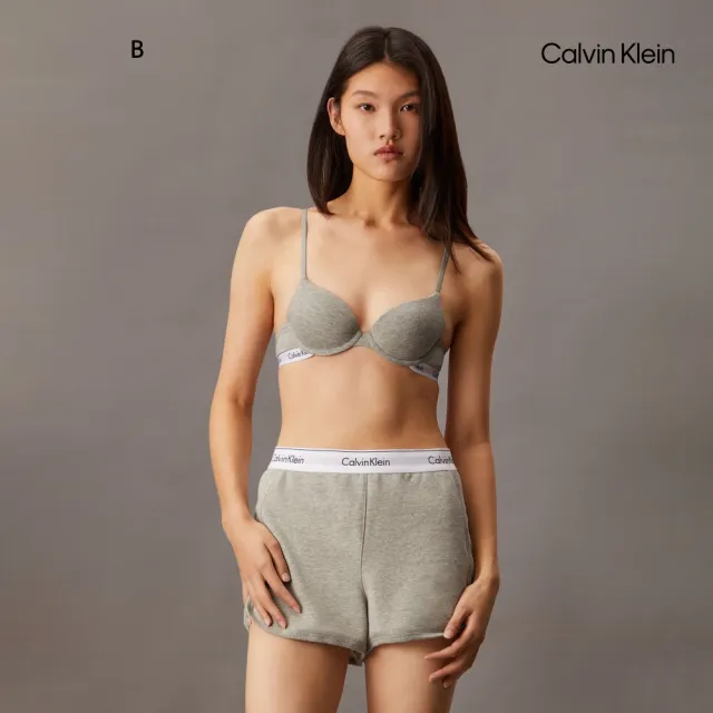 【CALVIN KLEIN】官方旗艦館 CK 女款 Carousel 薄襯半杯式胸圍 x 低腰內褲3件組 多款任選