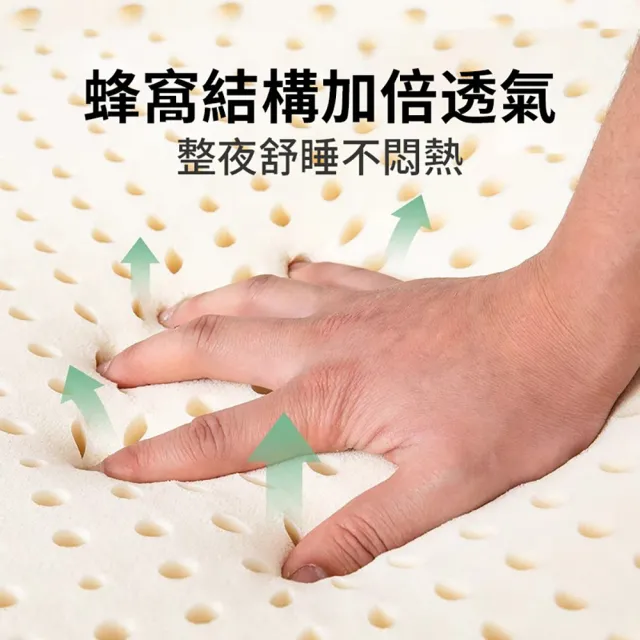【HABABY環安家居】馬來西亞進口天然乳膠床墊 適用168床型 厚度7.5公分(嬰兒床墊、兒童床墊、天然乳膠)