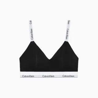 【CALVIN KLEIN】官方旗艦館 CK 現代棉質薄墊無鋼圈胸罩_黑色