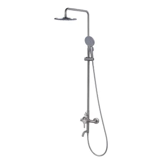 【CAESAR 凱撒衛浴】304 不鏽鋼頂噴 SPA 淋浴蓮蓬頭組(含基本安裝/淋浴柱花灑組/蓮蓬頭淋浴組)