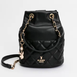 【PLAYBOY】水桶包 Eternal系列(黑色)