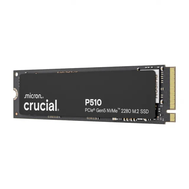 【Crucial 美光】P510 Gen5 2280 M.2 2TB SSD固態硬碟(CT2000P510SSD8)