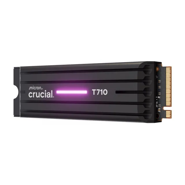 【Crucial 美光】T710 Gen5 2280 M.2 4TB SSD固態硬碟(含原廠散熱片/CT4000T710SSD5)