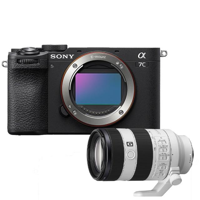 【SONY 索尼】小型全片幅相機 ILCE-7CM2 A7CM2+FE 70-200mm F4 Macro GOSSⅡ高性G系列望遠變焦鏡頭(公司貨)