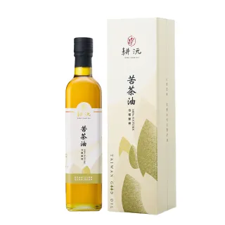 【GENG YUAN 耕沅】耕沅100%冷壓初榨苦茶油 500ml(禮盒)