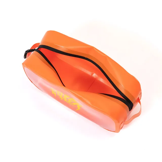 【POLER STUFF】雙11 日本限定 POLER HIGH&DRY PVC CLEAR POUCH 防水透明多用途隨身收納包(黑色