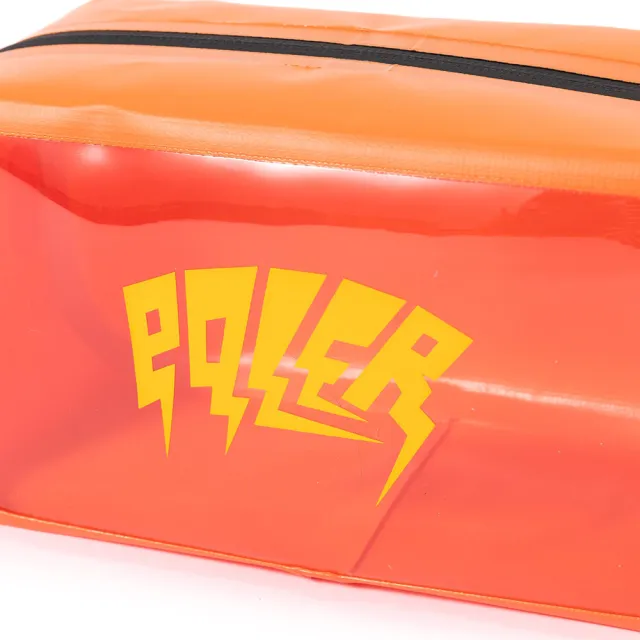 【POLER STUFF】雙11 日本限定 POLER HIGH&DRY PVC CLEAR POUCH 防水透明多用途隨身收納包(黑色