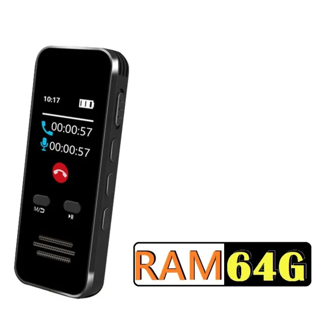 【u-ta】超迷你口袋無線藍牙高清錄音筆M8S(內建64G內存記憶體 開學 筆記 上課 密錄)