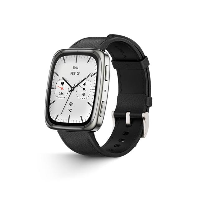 【Amazfit 華米】Active 2 Square藍寶石版44mm智慧手錶(160+種運動模式/24小時健康偵測/HYROX比賽模式)