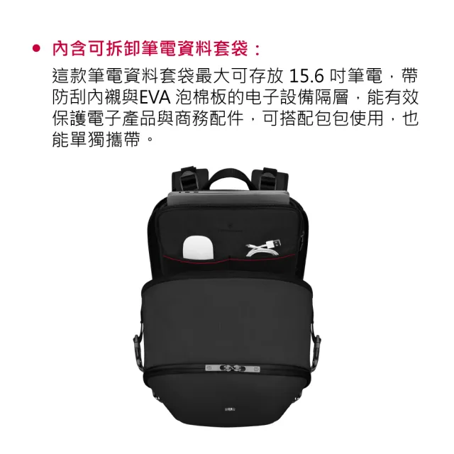 【VICTORINOX 瑞士維氏】ALTMONT MODERN旅行者後背包(三色任選)