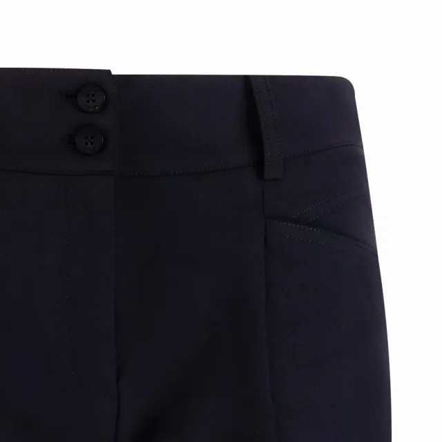【PING】女款高彈力修身喇叭褲-黑(GOLF/高爾夫球褲/RE25110-88)