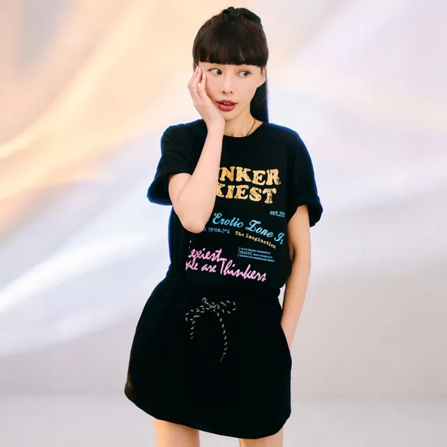 【MAJOR MADE】繽紛文字斑駁感短T(短袖上衣/圖案短T/T-Shirt)