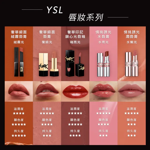 【YSL】官方直營 奢華印記鎖吻霧唇釉(任選1款/新品上市/霧面)