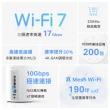 【TP-Link】Wi-Fi 7 BE17000 三頻 10G 真Mesh 無線路由器 分享器(支援AI筆電/透天厝/Deco BE75 二入組)