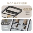 【居家cheaper】翼型三層歐式曬衣架 HA160-3BK(免組裝/碟型衣架/曬衣架/雙翼衣架/戶外衣架/曬被架)