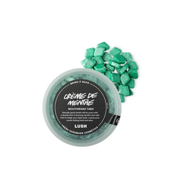 【LUSH 嵐舒】薄荷漱口粒 45g(漱口粒/薄荷/涼感)
