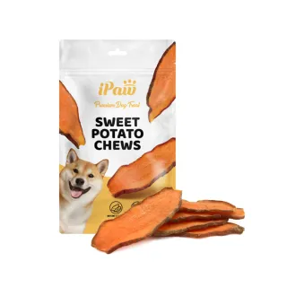 【iPaw】100%純天然地瓜乾 100g/包(狗零食/地瓜乾/台灣製造/寵物零食)