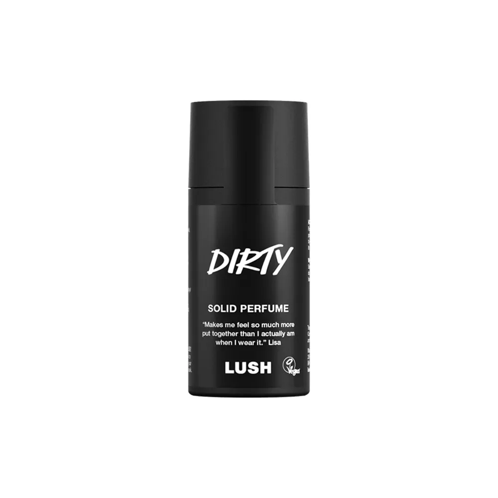 【LUSH 嵐舒】Dirty 香水膏 11g(香膏/薄荷/橙花/檀香/薰衣草)