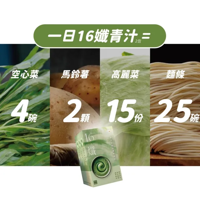 【日初良食】16孅 羽衣甘藍青汁 乳酸口味 30包/盒(不甜 消化有效 多元營養素)