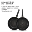【HAPPYCALL】鑽石輕巧不沾鍋雙鍋組30cm(30cm炒鍋/平底鍋)