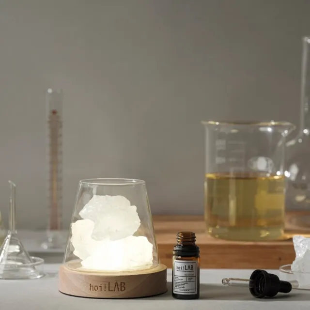 【hoi!LAB】富士水晶擴香燈禮盒-送10ml精油(多款味道可選)/母親節送禮