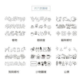 【MIDORI】《Paintable Stamp 浸透印 滾輪式》