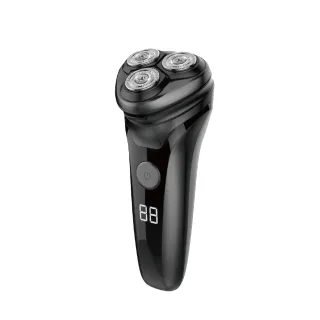 【Kolin 歌林】3D水洗三刀頭電動刮鬍刀(液晶電量顯示/USB充電 刮鬍刀/電鬍刀)