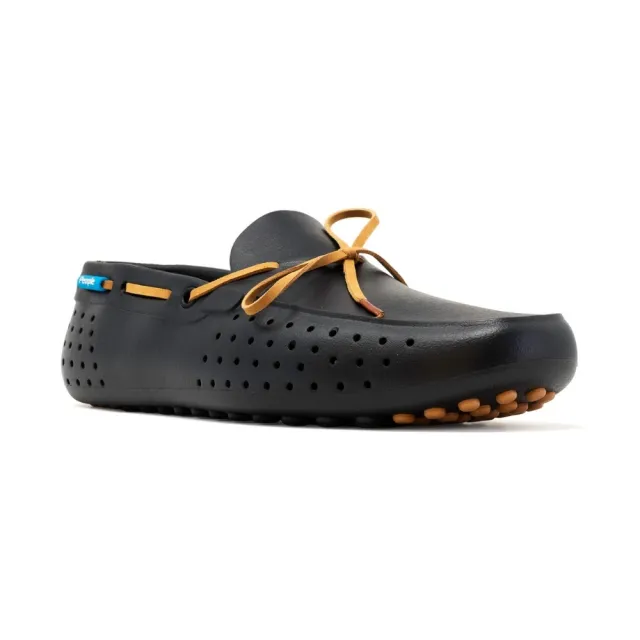 【People Footwear】加拿大休閒鞋 防水鞋 涼鞋 平底鞋 拖鞋(SENNA 辛那 極黑/ 橡膠色)